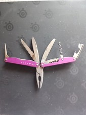 Rare Retired Leatherman Juice Xe6 Thunder Purple 18 Tools