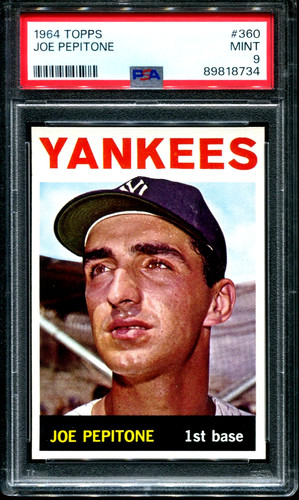 1964 Topps Joe Pepitone #360 card