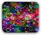 Colorful Bubbles Mousepad Anti-Slip Mouse Pad Mat Mice Desktop Mouse 9x7"