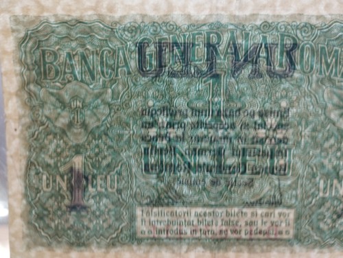 ROMANIA GERMAN OCUPATION 1 LEU 1917 PM3 - Picture 5 of 6