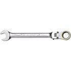 TOP FRC-19LK Ratchet Combo Wrench 19mm 8-Step Locking Swivel Head
