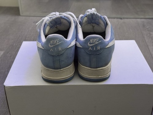 1998 Nike Air Force 1 UNC Blue Sz 9.5 - Picture 2 of 6