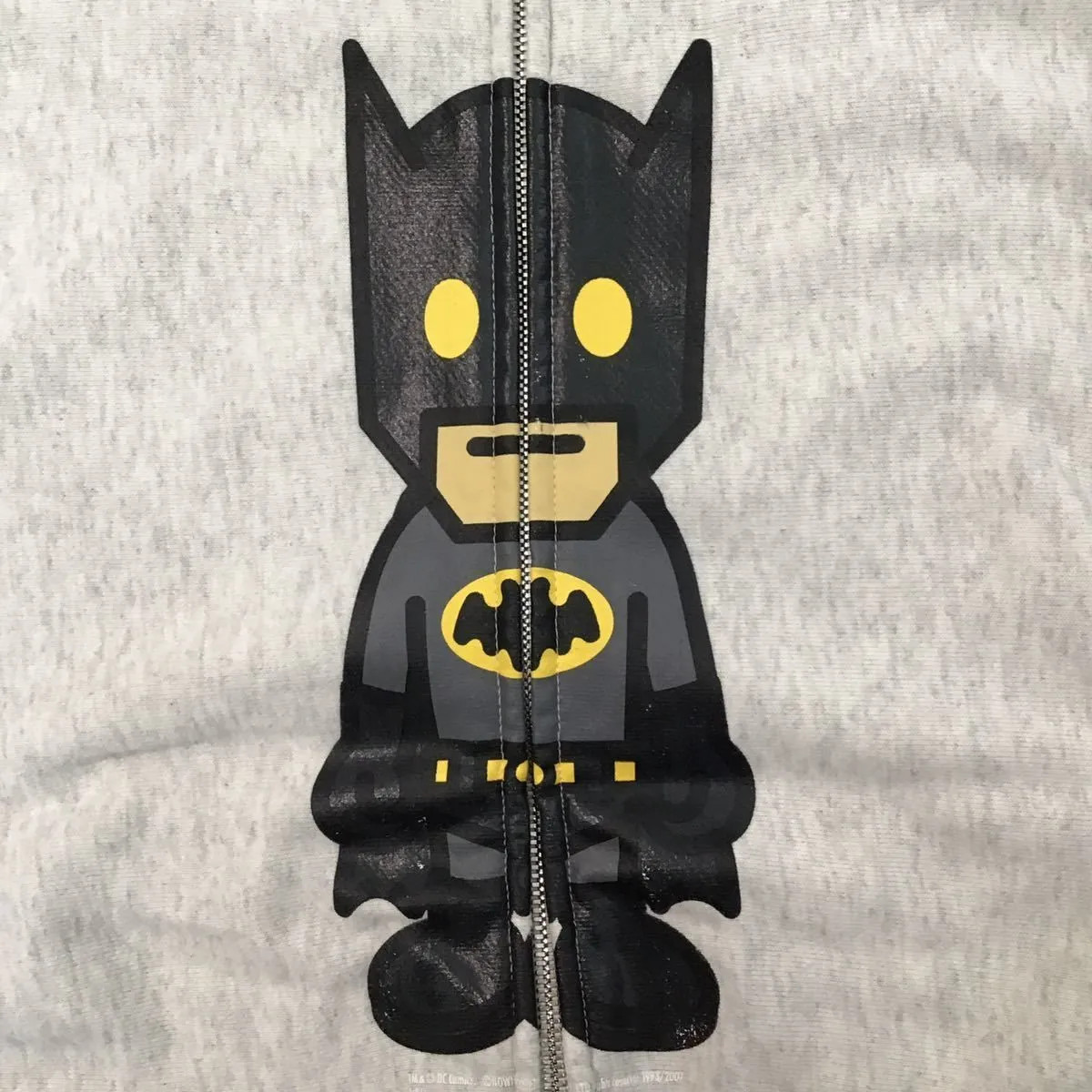A BATHING APE×DC COMICS BATMAN BAPE × DC Comics Batman full zip hoodie a bathing ape NIGO