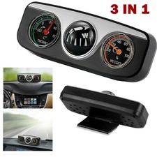 3 in 1 Auto Armaturenbrett Thermometer Navigation Kompass Kugel für Boot Marine