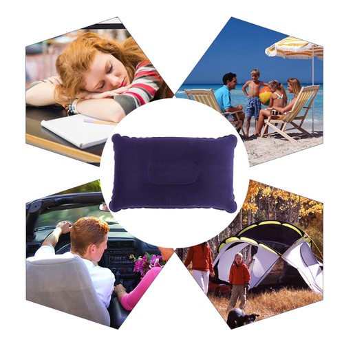 2 Stück Camping Kissen Reise Backpacking aufblasbare Kissen zum Schlafen - Bild 6 von 11