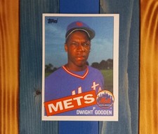 1985 Topps #620 Dwight Gooden (RC) (NM+) (Mets HOF) ("Dr. K")