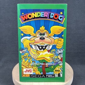 SEGA CD - Wonder Dog [Green Version] - Complete, DMG Box - Refurbished, VG
