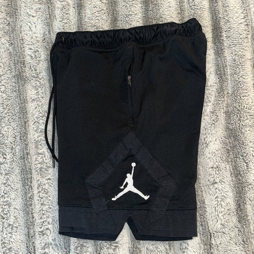 Nike Jordan Jumpman Diamond Shorts Black Size Small 7” Inseam - Picture 3 of 5