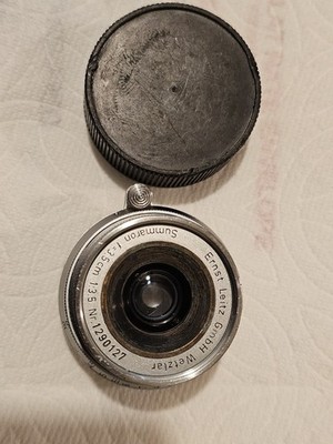 LEICA LEITZ  Chrome Summaron 35mm 3.5cm f3.5 M S#: 129xxxx / for M3 UNTESTED