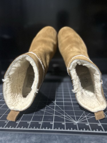 Botines de cuña impermeables UGG Antilope 1095649 para mujer talla 9 marrón - Imagen 5 de 10