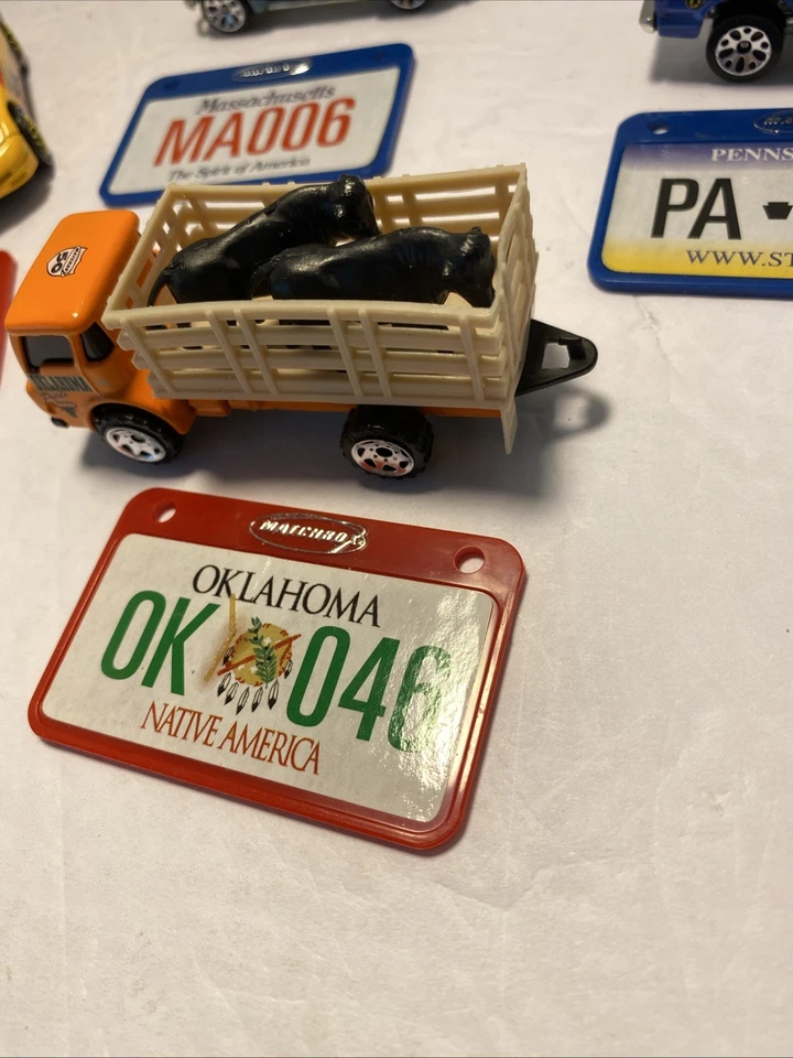 2002 Lot of 8 Matchbox Across America 50TH Birthday 2, 6, 19, 20, 26, 38, 41, 46 - Image 2 of 4