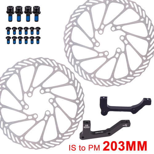 Freno de disco hidráulico para bicicleta MTB pinzas de 2 pistones pastillas de freno de metal para bicicleta de montaña - Imagen 15 de 33