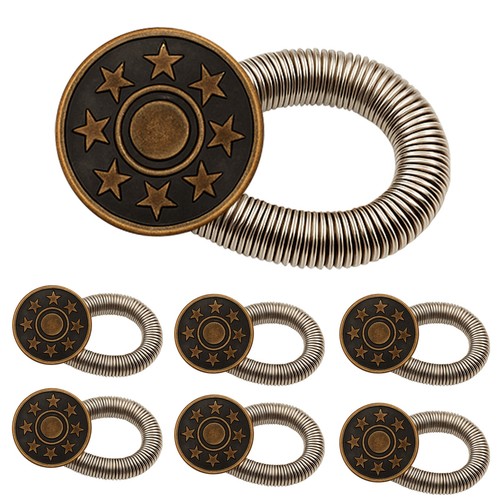 17mm Jeans Button Extender Waist Studs for Leather Craft Handbag Coats Clothing - Picture 47 of 70