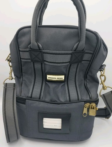 Drakes Pride Airport Lawn Bowls Bag Grey Fits 4 Bowls