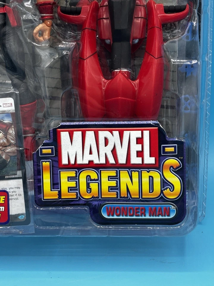 Marvel Legends Wonder Man Super Posable con Chaqueta Amarilla Legendary Rider Series Foto 3 de 3