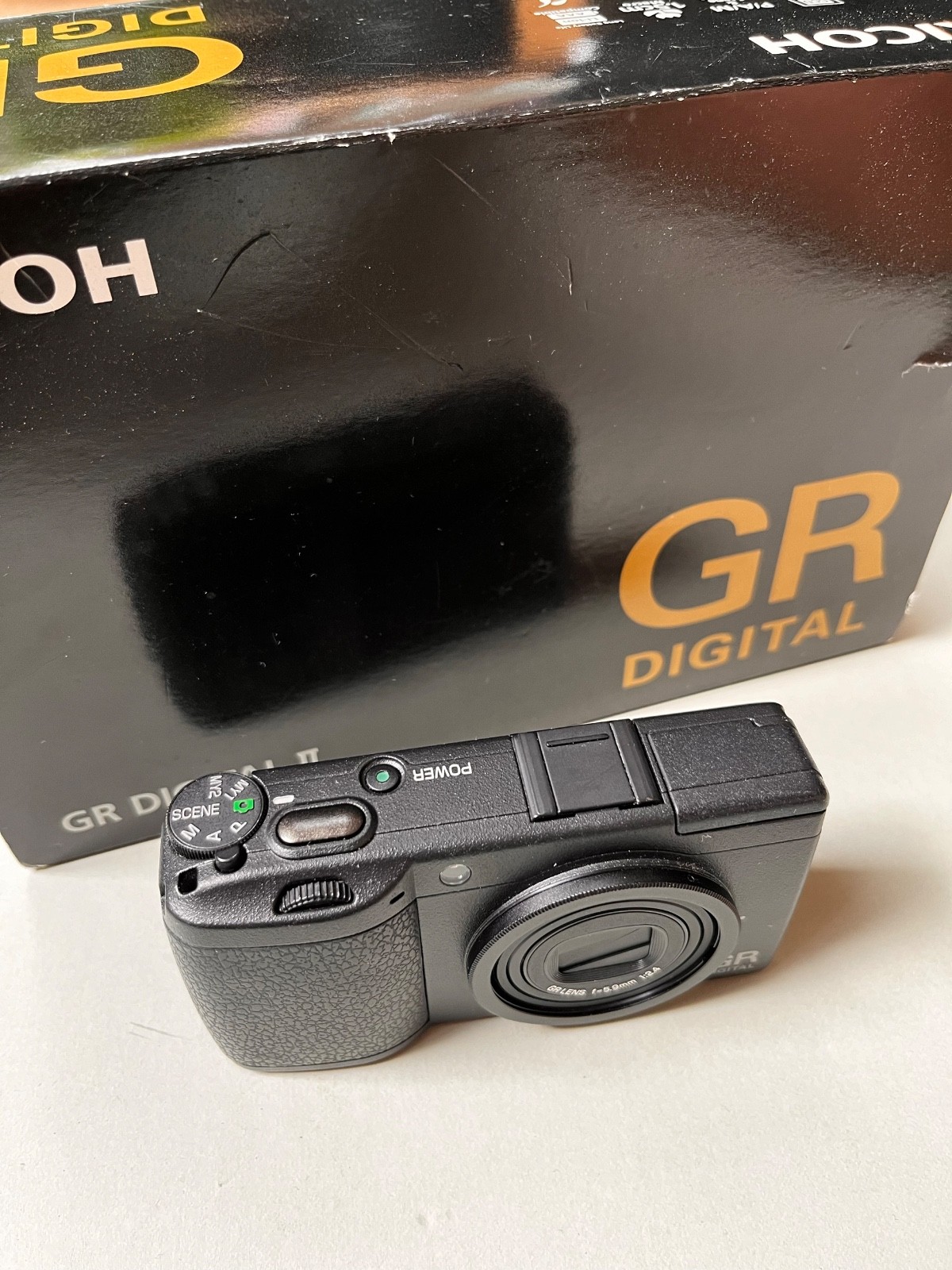 RICOH GR Digital  II 2 10.0 MP Compact Digital Camera Black
