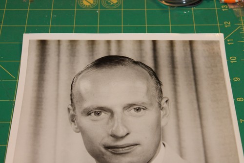 NASA 1963 Official Astronaut Charles Conrad Jr. Portrait Black & White Photo - Bild 2 von 6