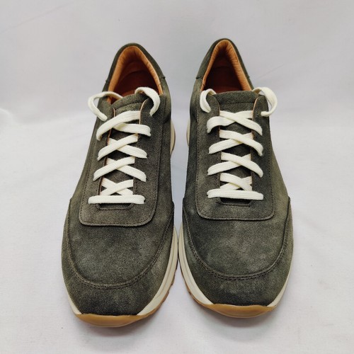 Unseen Trinity Tech Entrenador Gamuza Verde Talla 41 EE. UU. TALLA 8 NUEVO SIN CAJA - Imagen 3 de 9