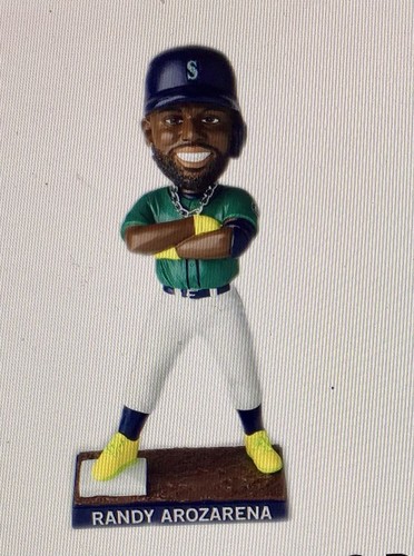 RANDY AROZARENA 5/27/25 BOBBLEHEAD Seattle Mariners NEW in BOX
