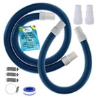 1.5" Hose Replacement Kit - 3' and 6' Hoses, 2 Connection Adapters, 4 Clamps