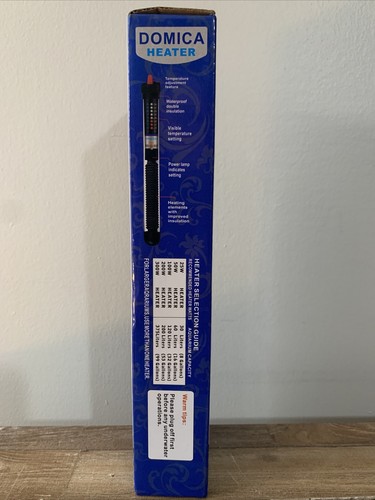 DOMICA 25W Calentador de Acuario, Calentador Sumergible para Pecera Pequeña (1-8 galones) - Imagen 2 de 6