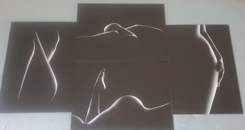 Displate Metall Poster Akt 45x32cm  Sammlung - Bild 1 von 6