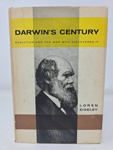 Darwin’s Century 1st Ed 1958 Loren Eiseley Evolution HC mit DJ Doubleday Anchor - Bild 2 von 8