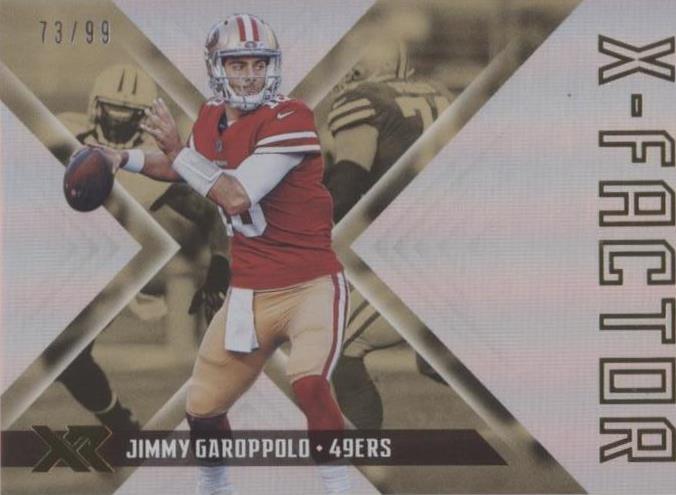 2018 Panini XR Jimmy Garoppolo #XF2 - 1 of 2