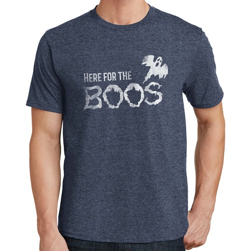 I'm Here for the Boos T-Shirt Halloween Booze 02637 - Bild 4 von 80