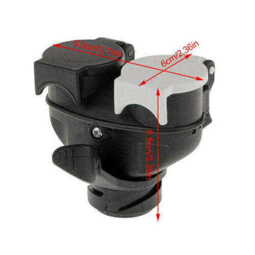 13 Pin to 7 Pin Trailer Board Extension Adaptor Socket Plug Caravan Towing Black - Picture 12 of 12