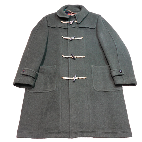 Seltener 50er Vintage Martin Dufflecoat Gr. 52 Militärgrün Wolle Feld Germany - Bild 2 von 24