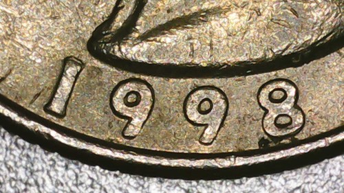 1998-P Washington Quarter DDO "In God We Trust" #0527 - Picture 5 of 7