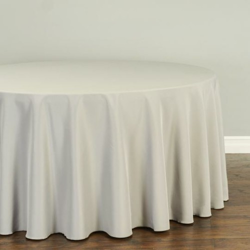 1 or 10 pcs LinenTablecloth 108 in. Round Polyester Tablecloth Party Wedding - Picture 20 of 51