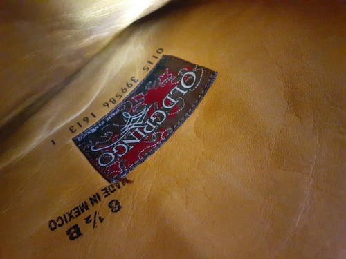 Old Gringo Tan Paseo/Red Embroidery Mayra Bug Tall Knee Western Boot, Size 8.5B - Picture 12 of 12