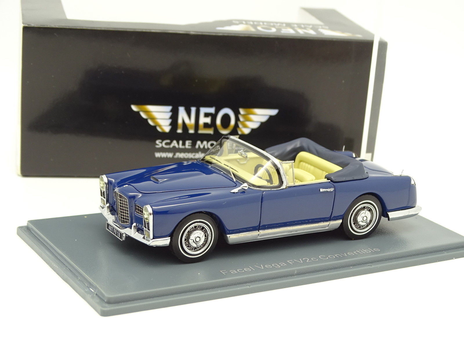 Neo 1 43 - Facel Vega Vega FV2C Congreenible blue Neo 1 43 - Facel Vega Vega FV2C Congreenible blue