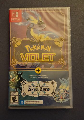 Pokemon Violet Hidden Treasure Of Area Zero 004 Revision NEW Nintendo Switch