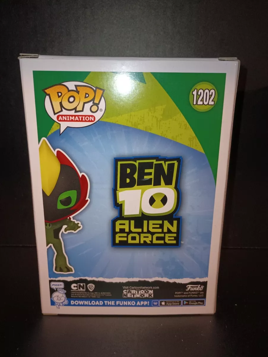 Funko Pop! Animation Ben 10 Alien Force Swampfire 1202 Exclusivo