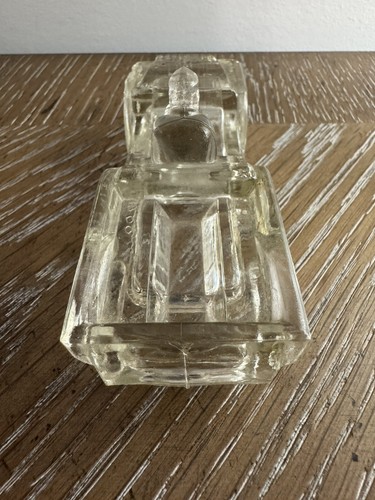 Vintage J.H. Millstein Co Willy's Jeep Glas Bonboniere - Bild 9 von 9