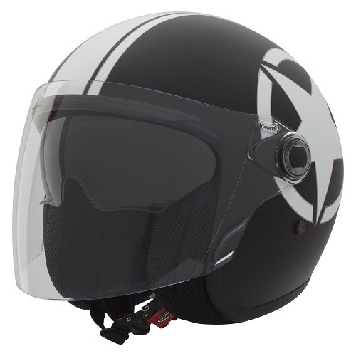 CASCO HELMET JET DOPPIA VISIERA VANGARDE STAR 9 BM PREMIER SIZE L | eBay