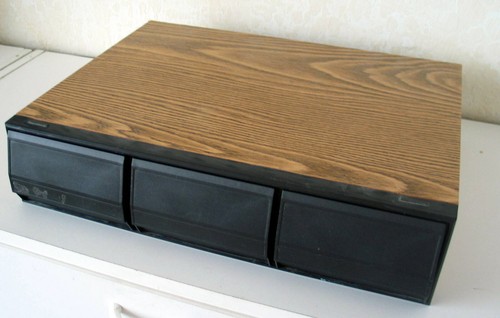 VTG Cassette Storage boxes w/ 3 Drawers each for 42 Tapes - Picture 3 of 3
