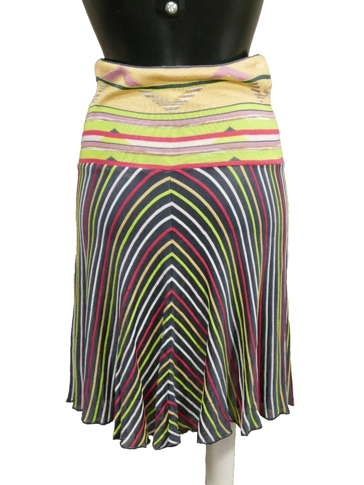 Missoni Damen  Rock Gr. 34 DE  mehrfarbig  gestreift   ( S 81447) - Bild 2 von 4