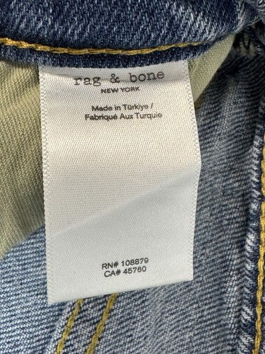 Rag & Bone Size 26 High Rise Bootcut Peyton Vintage Stretch Jeans In Summer - Picture 8 of 19