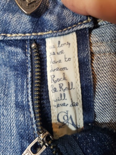 City of Angels A Go-Go Jeans 26 Stretch Flare Womens Jeans Size 28 x 33 - Picture 5 of 5