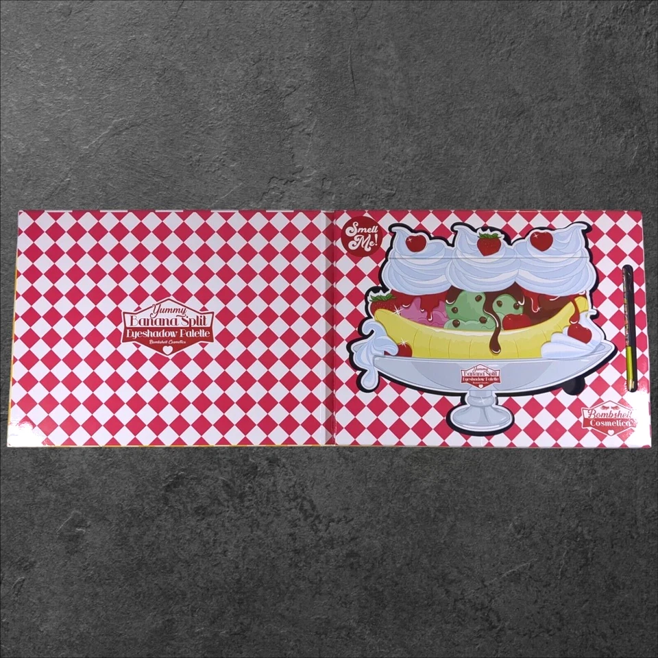 Bombshell Cosmetica Yummy Banana Split Eyeshadow Palette 24 Shades Discontinued - Image 3 of 4