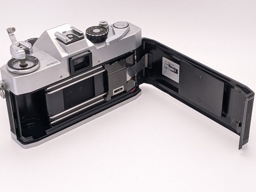 [N MINT Canon EX Auto Silver SLR Film Camera + 35 50 120mm Lenses from Japan - Picture 16 of 22