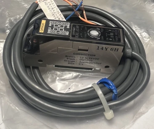 OMRON E3C-JC4P PHOTOELECTRIC Sensor Amplifier FOR DIN RAIL MOUNTING, NPN OUTPUT