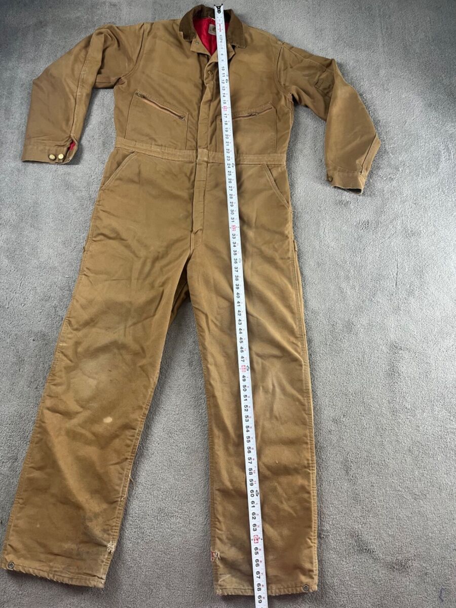 Vintage CARHARTT Coveralls Boiler Suit Size 42L Overalls Vintage CARHARTT Coveralls Boiler Suit Size 42L Overalls