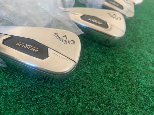 Callaway Rogue ST Pro Iron Set 6,7,8,P-A - Steel Elevate MPH Stiff Flex Right-H - Picture 5 of 12