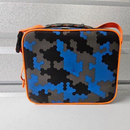 Under Armour Lunch Box Insulated Camo Orange Trim Kids Back to School - Picture 3 of 11