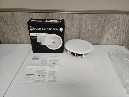 Altavoz de techo 652C Silver Ticket 6,5" con tweeter pivotante 80 W 20000 Hz 9,5" - Imagen 9 de 21